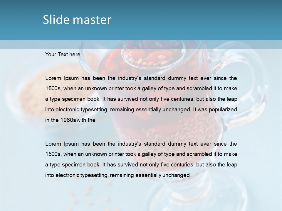Sweet Macro Bowl PowerPoint Template