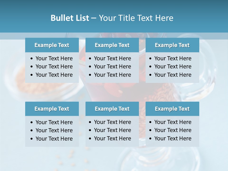 Sweet Macro Bowl PowerPoint Template