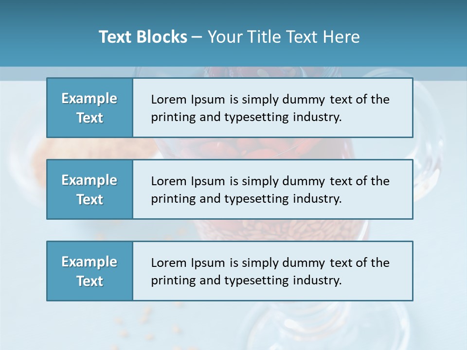 Sweet Macro Bowl PowerPoint Template