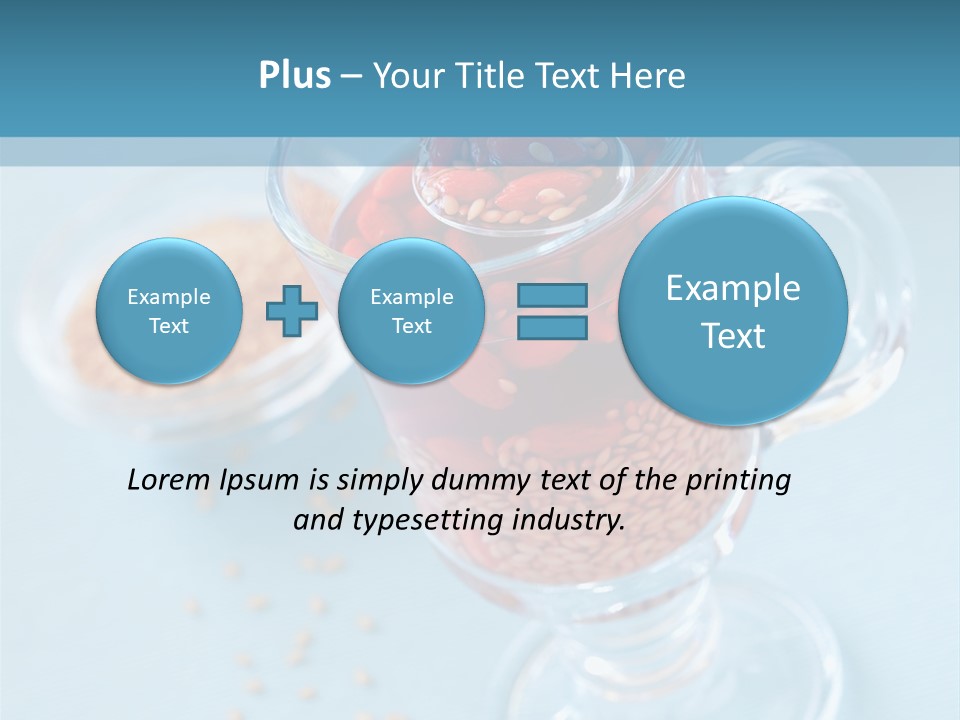 Sweet Macro Bowl PowerPoint Template