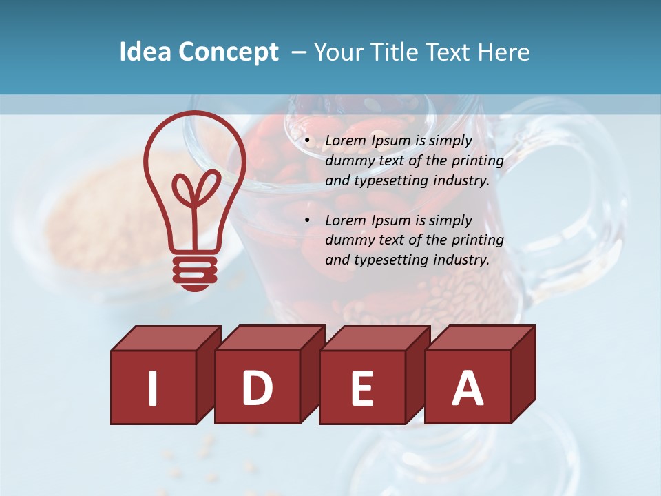 Sweet Macro Bowl PowerPoint Template