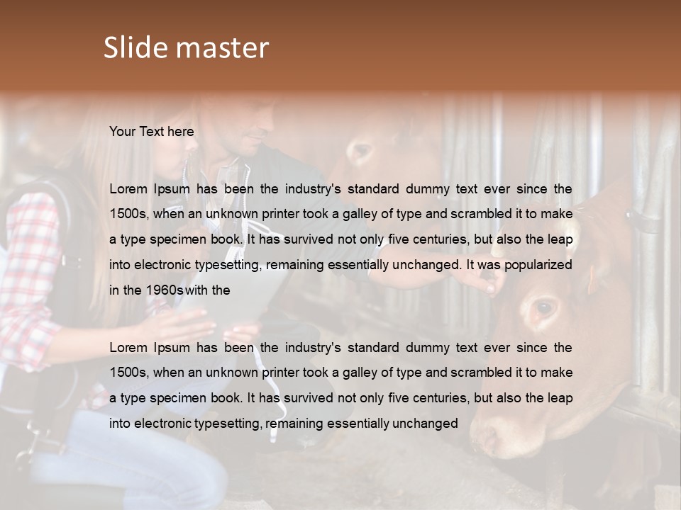 Analy I Man Milk PowerPoint Template