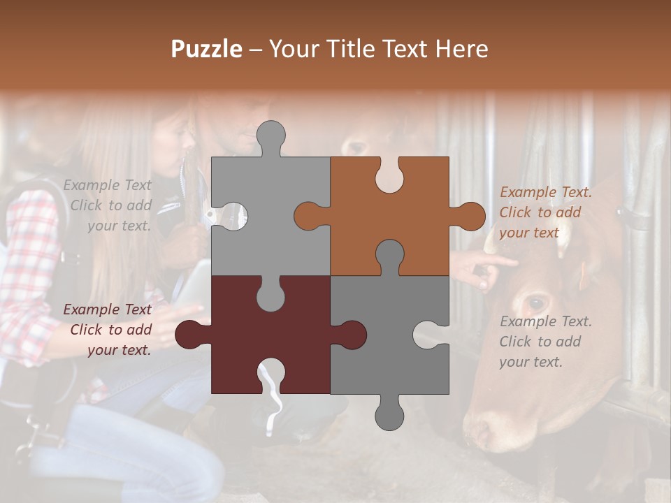 Analy I Man Milk PowerPoint Template