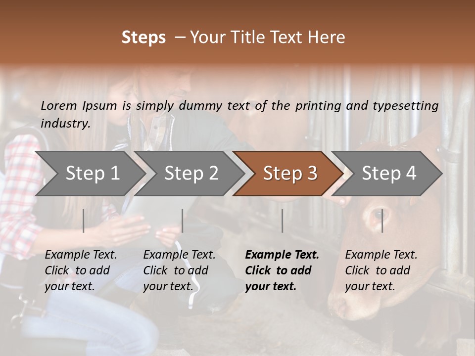 Analy I Man Milk PowerPoint Template