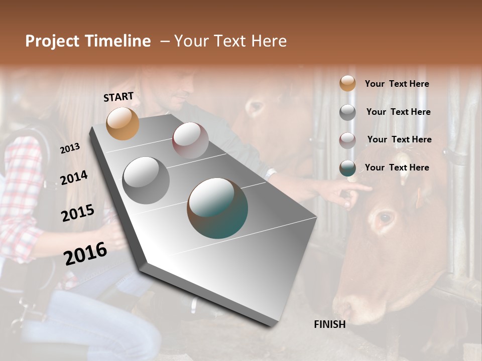 Analy I Man Milk PowerPoint Template