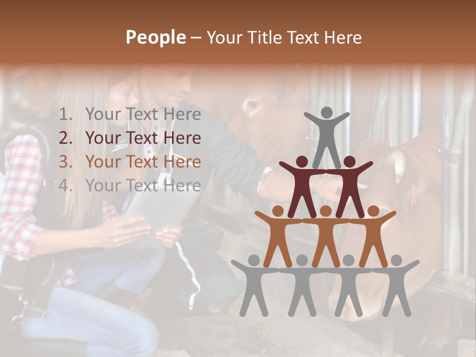 Analy I Man Milk PowerPoint Template