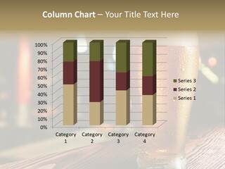 Mug Alcohol Object PowerPoint Template
