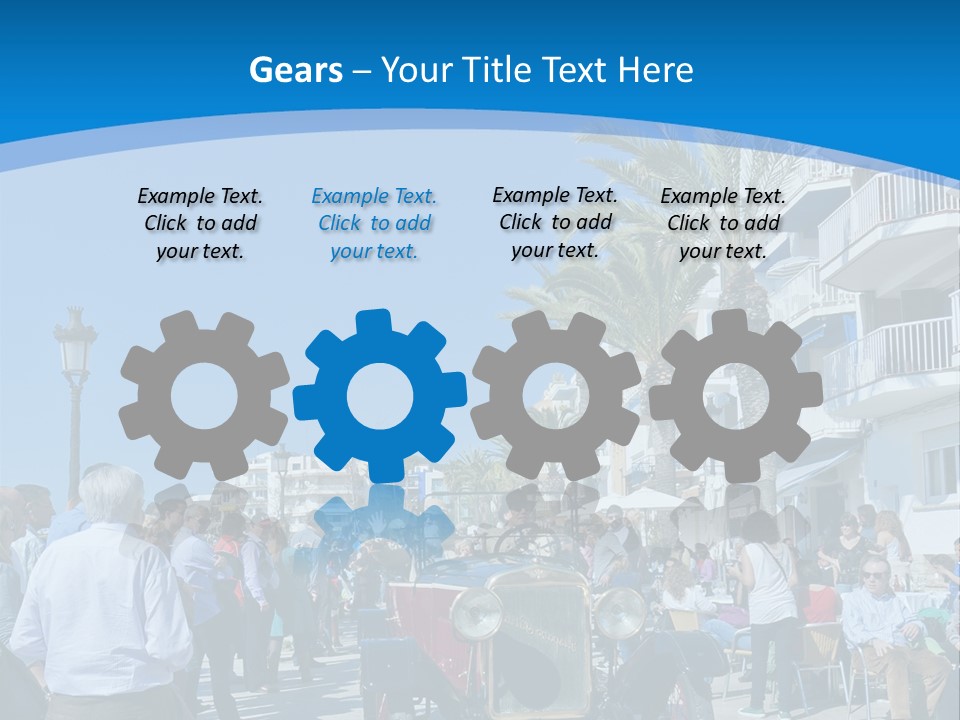 Motorsport Vehicle Show PowerPoint Template