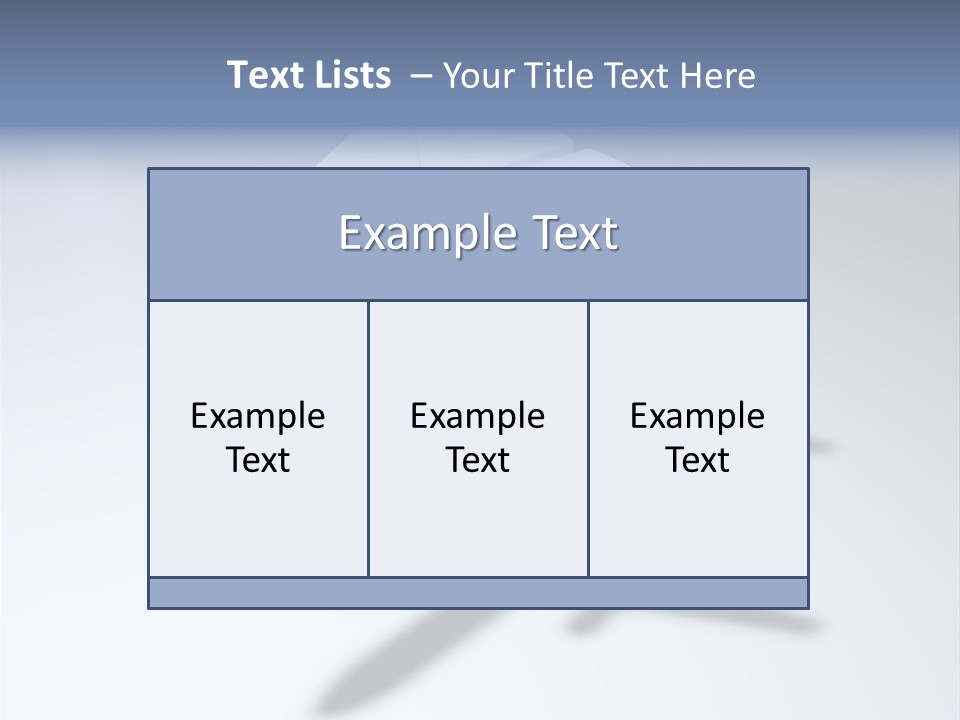 Goal Airplane Metaphor PowerPoint Template