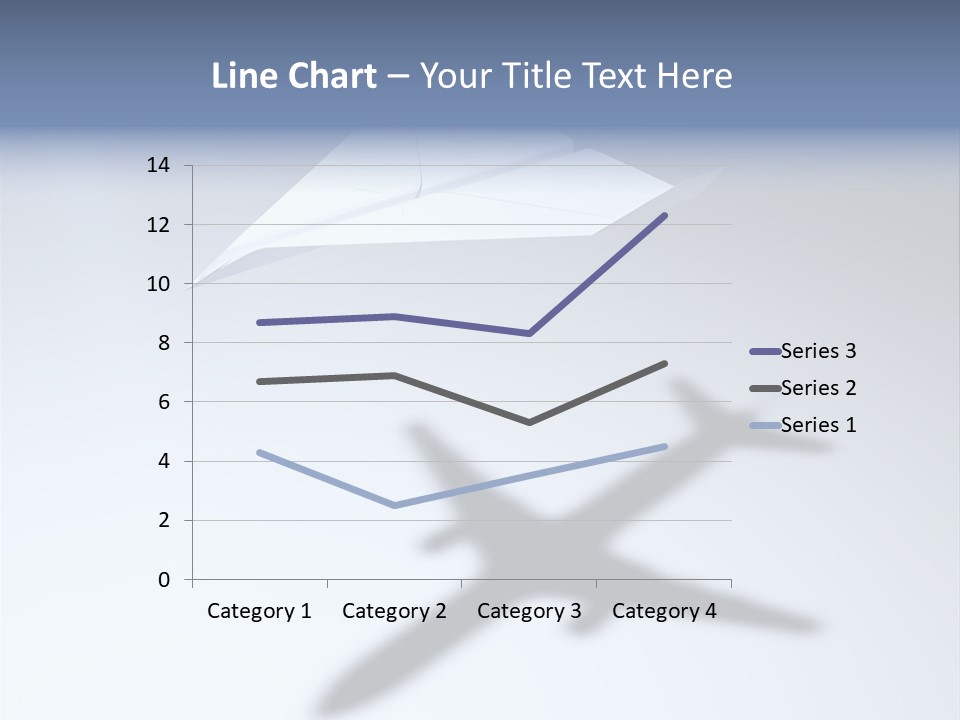 Goal Airplane Metaphor PowerPoint Template