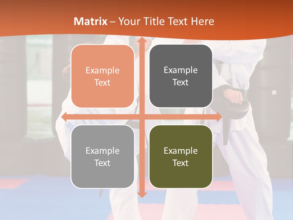 Adult People Sokutei Ate Waza PowerPoint Template