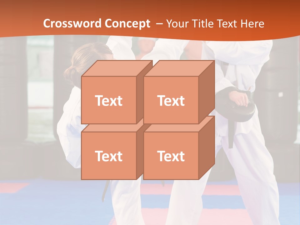 Adult People Sokutei Ate Waza PowerPoint Template