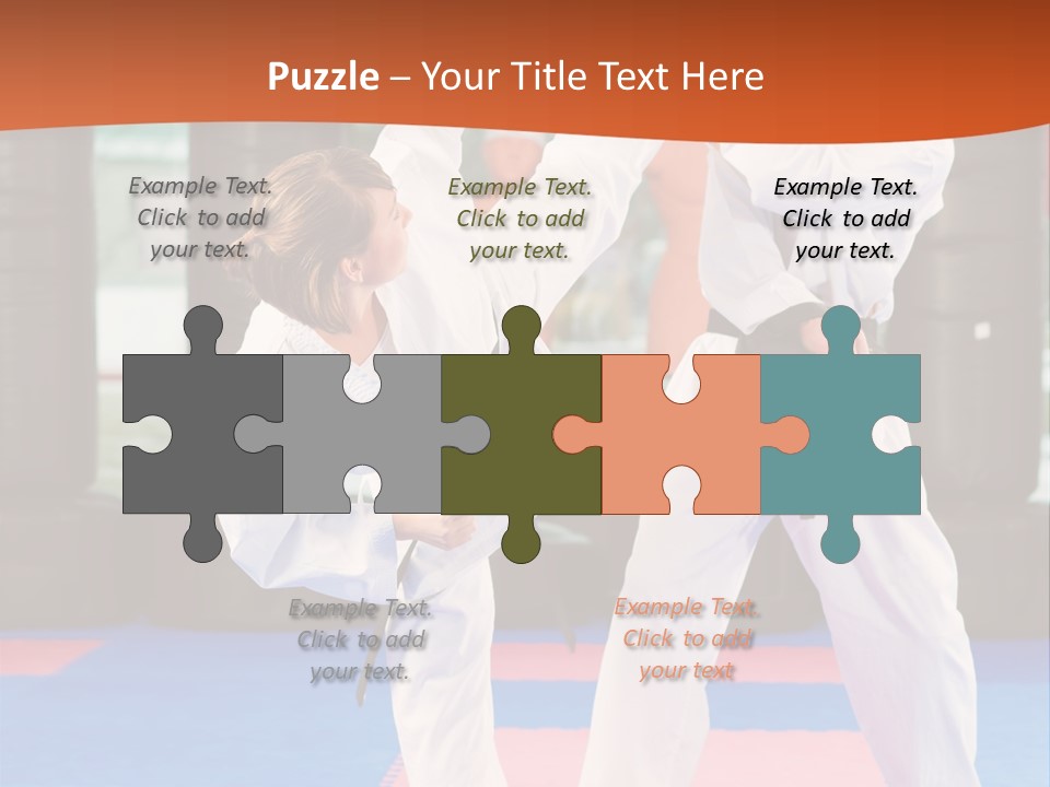 Adult People Sokutei Ate Waza PowerPoint Template