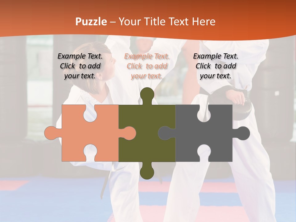 Adult People Sokutei Ate Waza PowerPoint Template