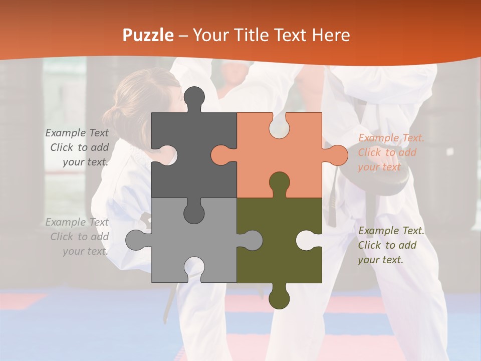 Adult People Sokutei Ate Waza PowerPoint Template