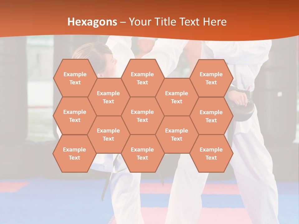 Adult People Sokutei Ate Waza PowerPoint Template