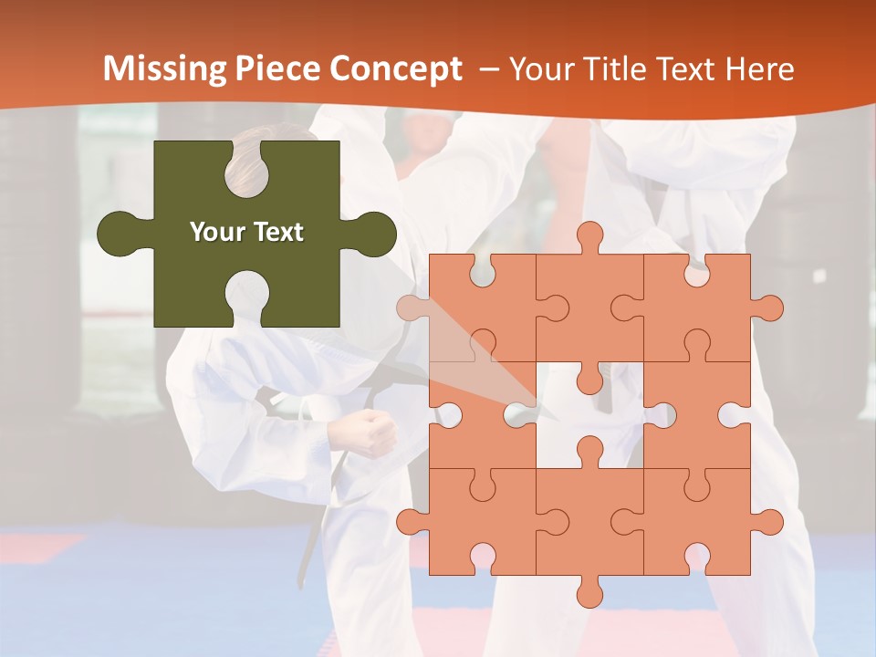 Adult People Sokutei Ate Waza PowerPoint Template