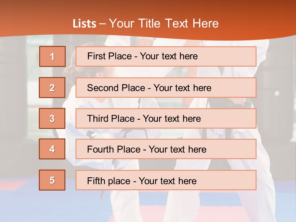 Adult People Sokutei Ate Waza PowerPoint Template