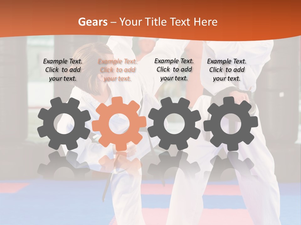 Adult People Sokutei Ate Waza PowerPoint Template