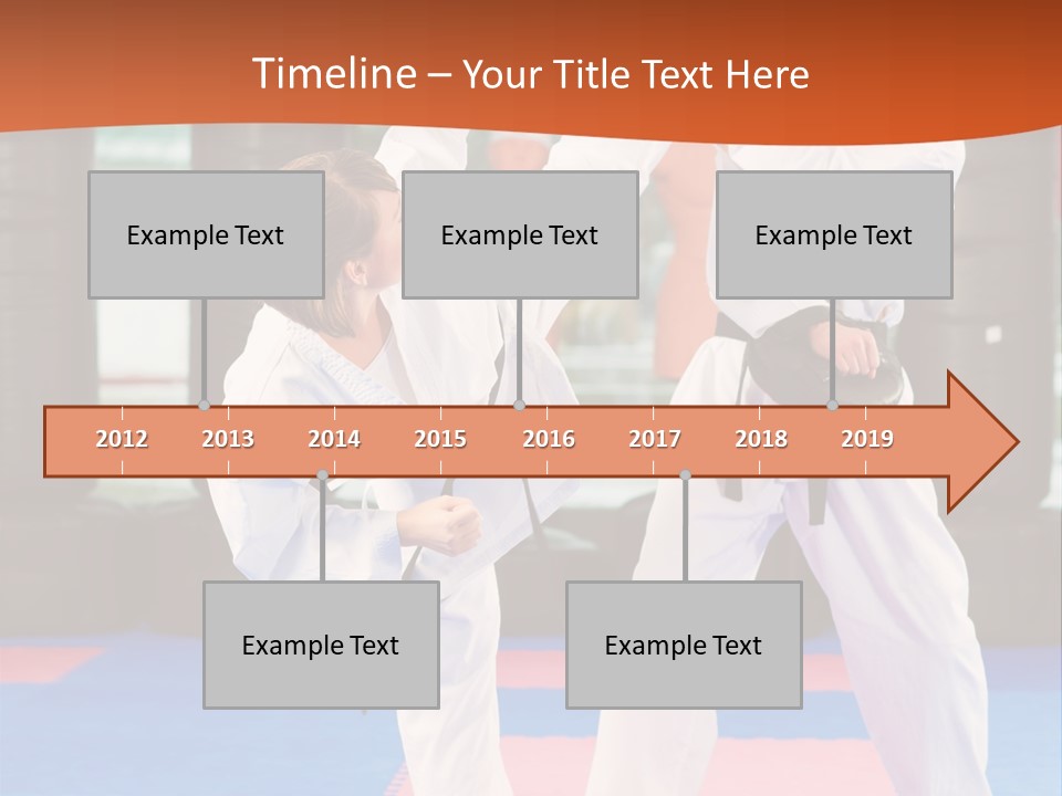 Adult People Sokutei Ate Waza PowerPoint Template