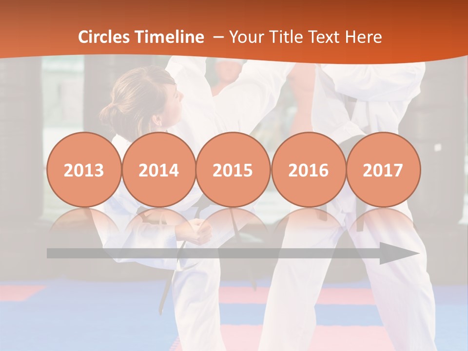 Adult People Sokutei Ate Waza PowerPoint Template