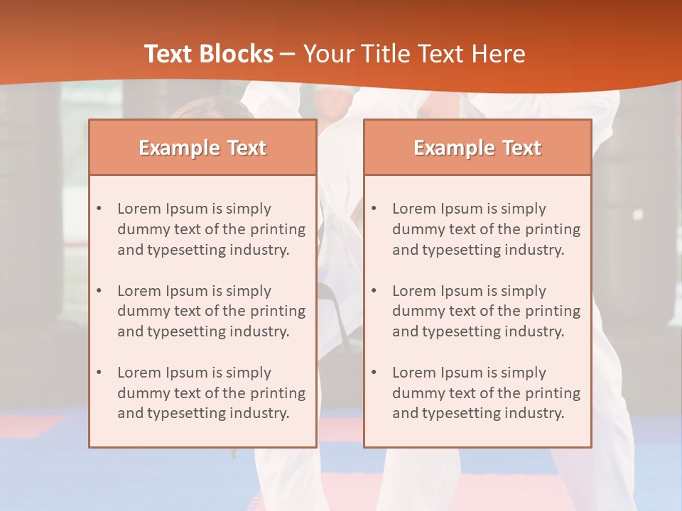 Adult People Sokutei Ate Waza PowerPoint Template