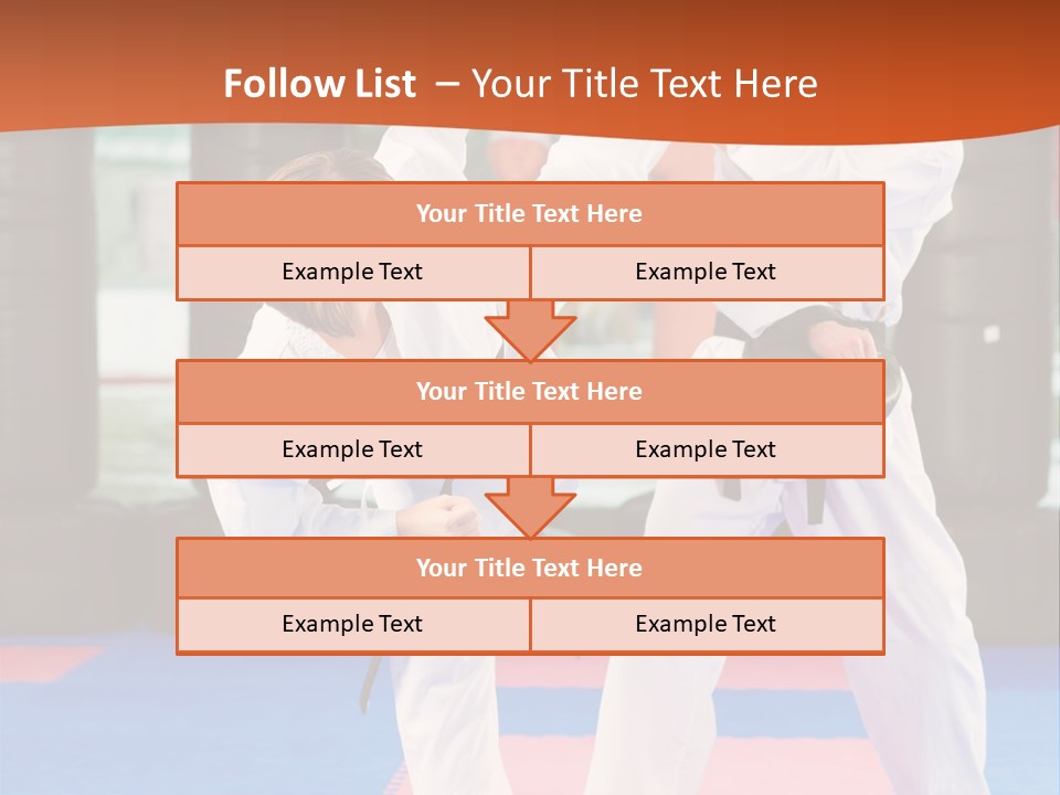 Adult People Sokutei Ate Waza PowerPoint Template