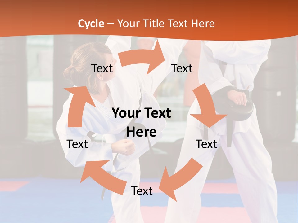 Adult People Sokutei Ate Waza PowerPoint Template