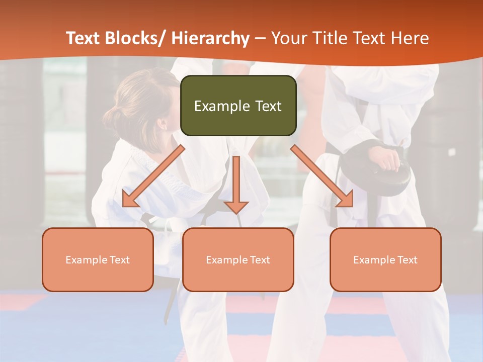 Adult People Sokutei Ate Waza PowerPoint Template