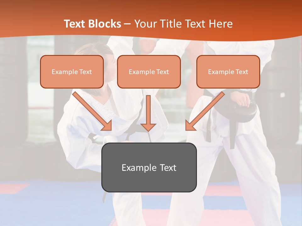 Adult People Sokutei Ate Waza PowerPoint Template