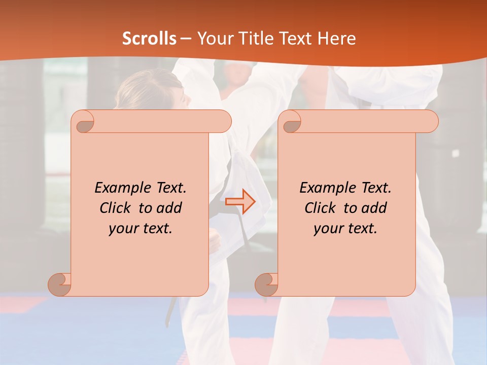 Adult People Sokutei Ate Waza PowerPoint Template