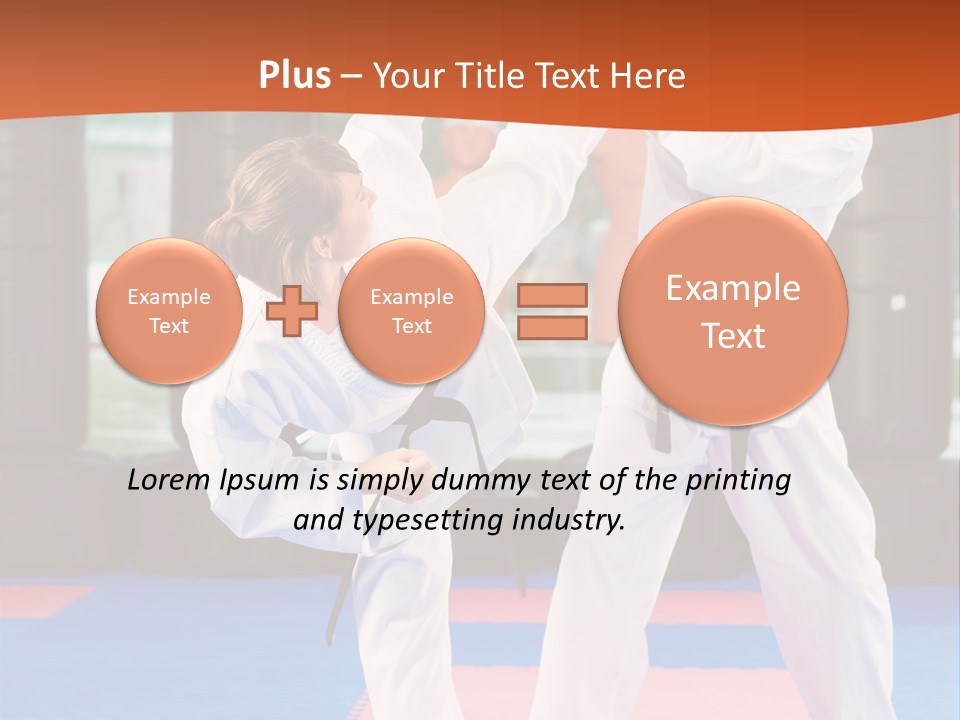 Adult People Sokutei Ate Waza PowerPoint Template