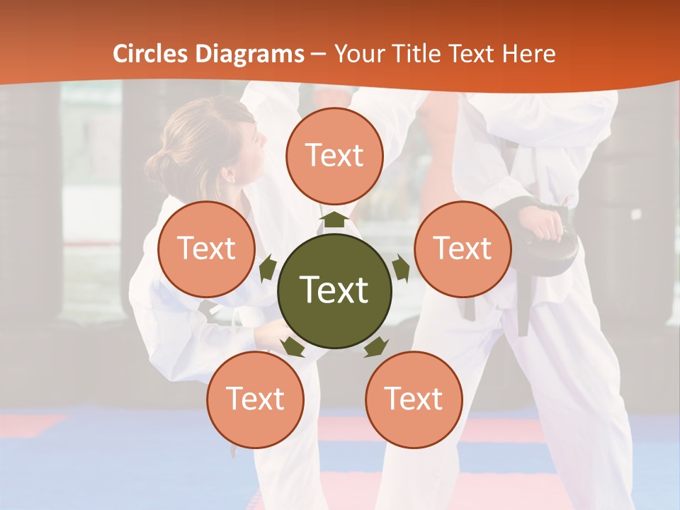 Adult People Sokutei Ate Waza PowerPoint Template