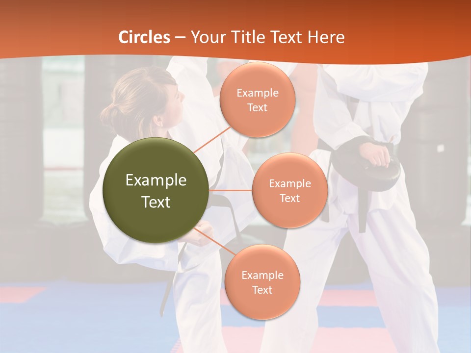 Adult People Sokutei Ate Waza PowerPoint Template