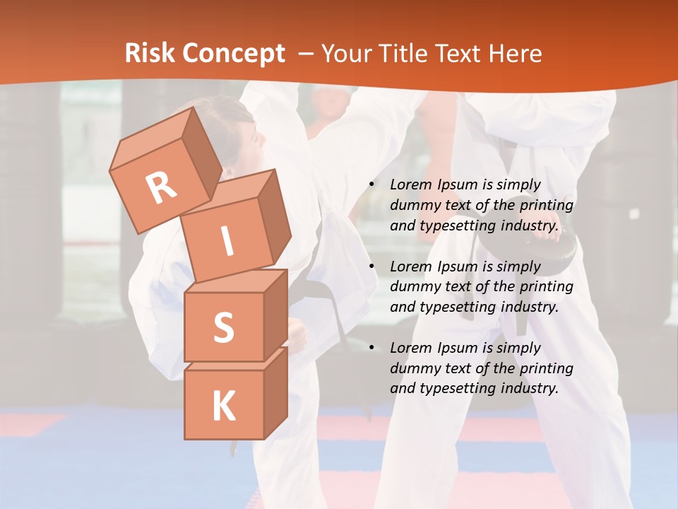 Adult People Sokutei Ate Waza PowerPoint Template