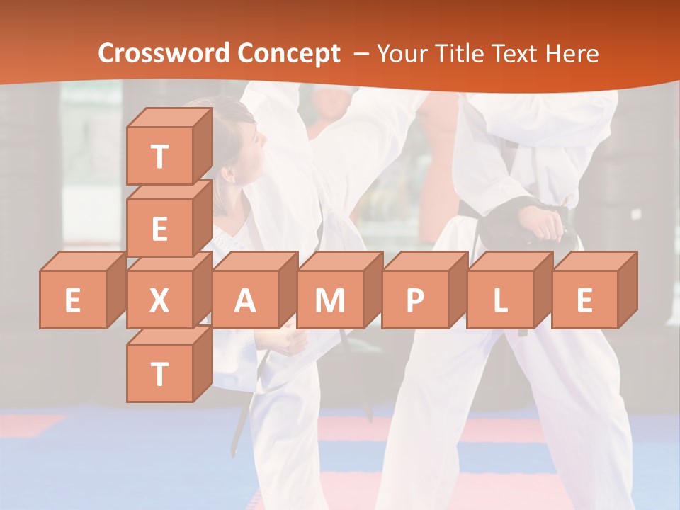 Adult People Sokutei Ate Waza PowerPoint Template