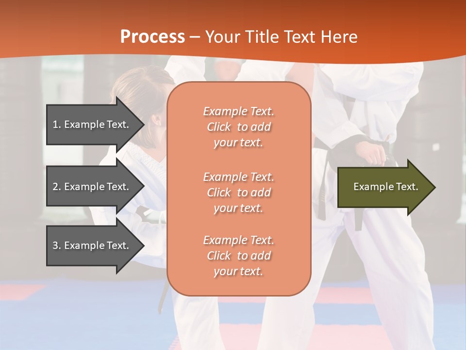 Adult People Sokutei Ate Waza PowerPoint Template