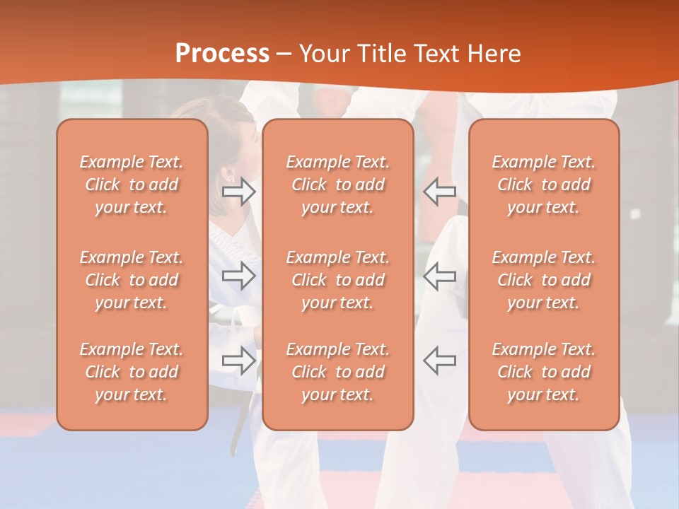 Adult People Sokutei Ate Waza PowerPoint Template