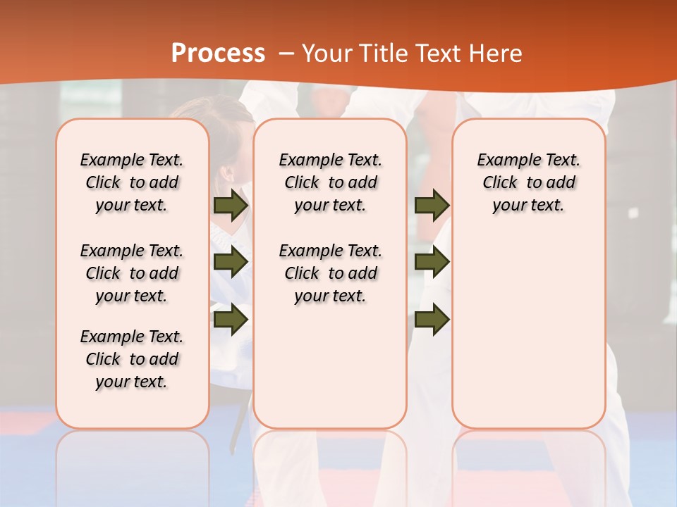 Adult People Sokutei Ate Waza PowerPoint Template