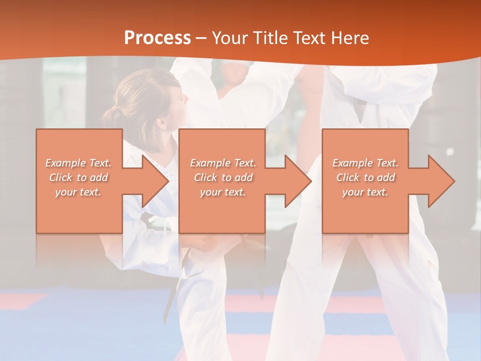 Adult People Sokutei Ate Waza PowerPoint Template