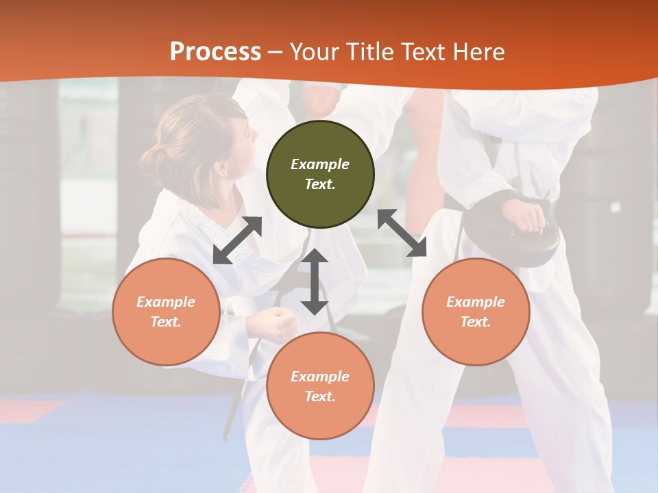 Adult People Sokutei Ate Waza PowerPoint Template