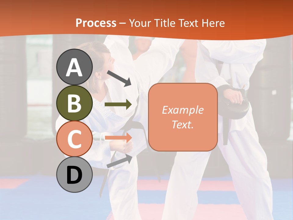 Adult People Sokutei Ate Waza PowerPoint Template