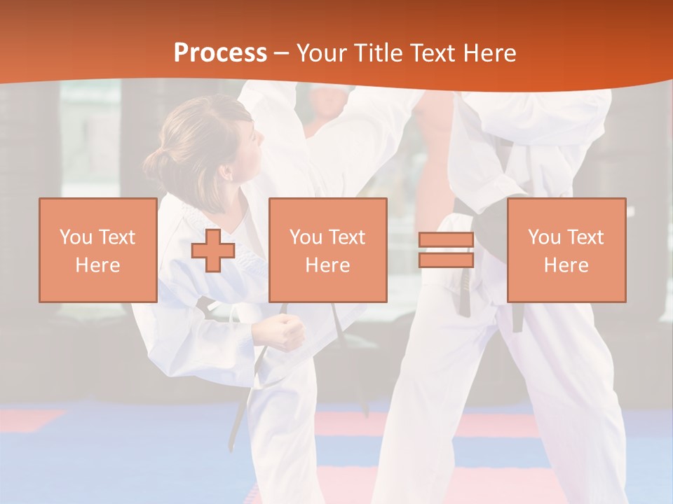 Adult People Sokutei Ate Waza PowerPoint Template