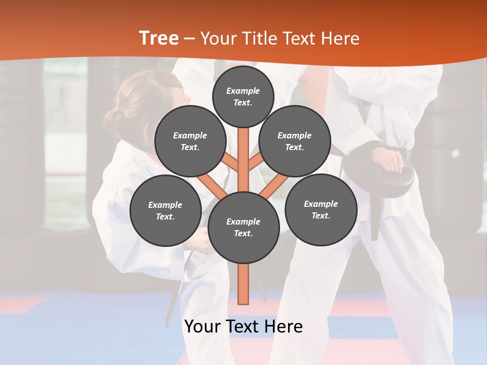 Adult People Sokutei Ate Waza PowerPoint Template