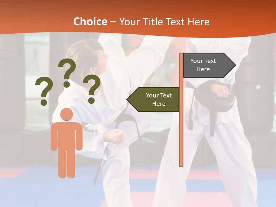 Adult People Sokutei Ate Waza PowerPoint Template