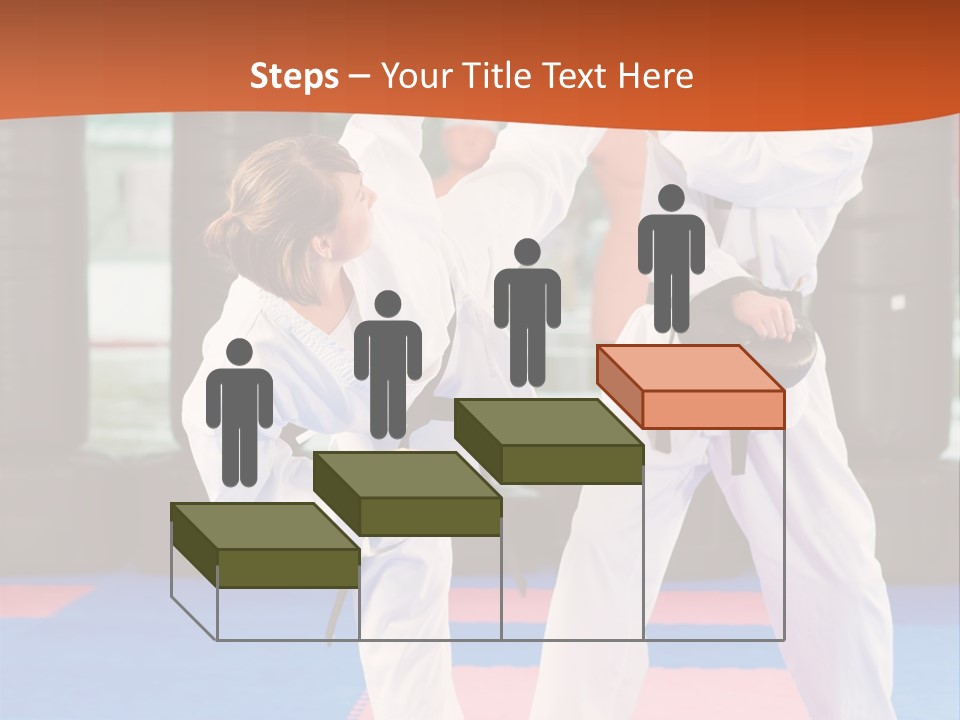 Adult People Sokutei Ate Waza PowerPoint Template