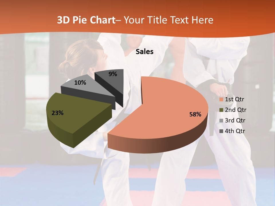 Adult People Sokutei Ate Waza PowerPoint Template