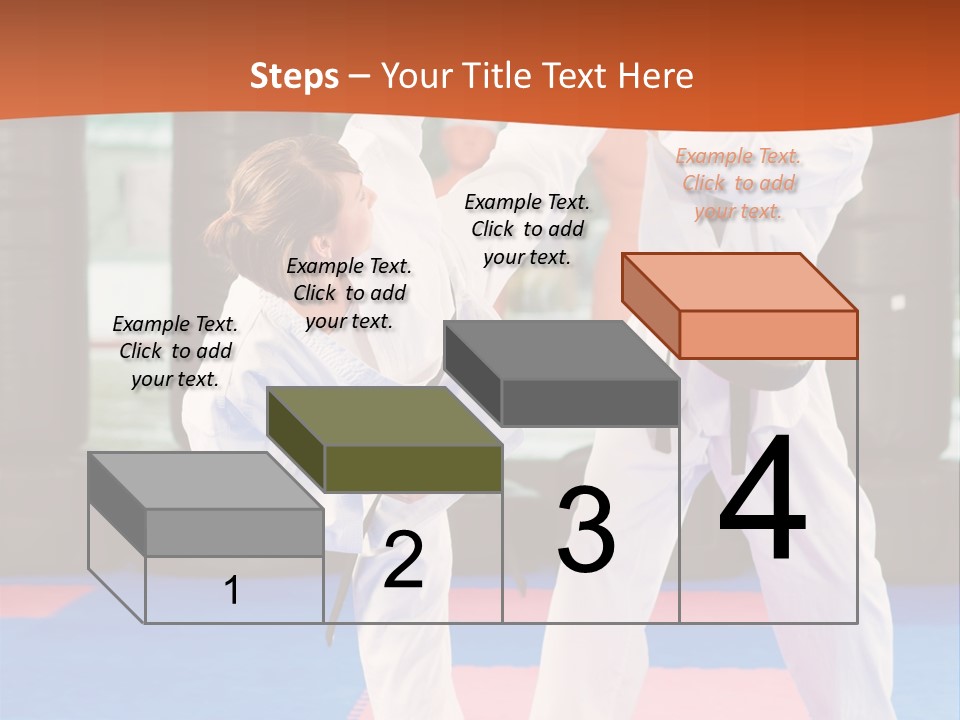 Adult People Sokutei Ate Waza PowerPoint Template