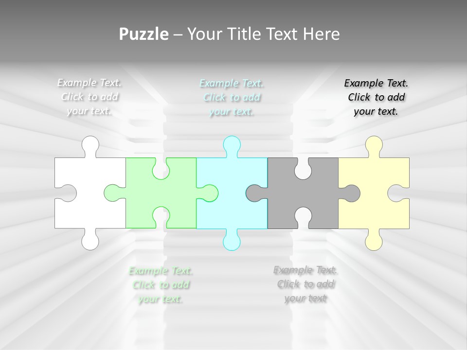 Architectural White Urban PowerPoint Template