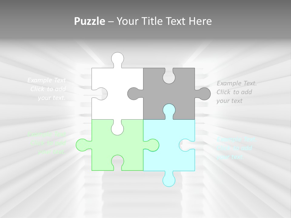 Architectural White Urban PowerPoint Template